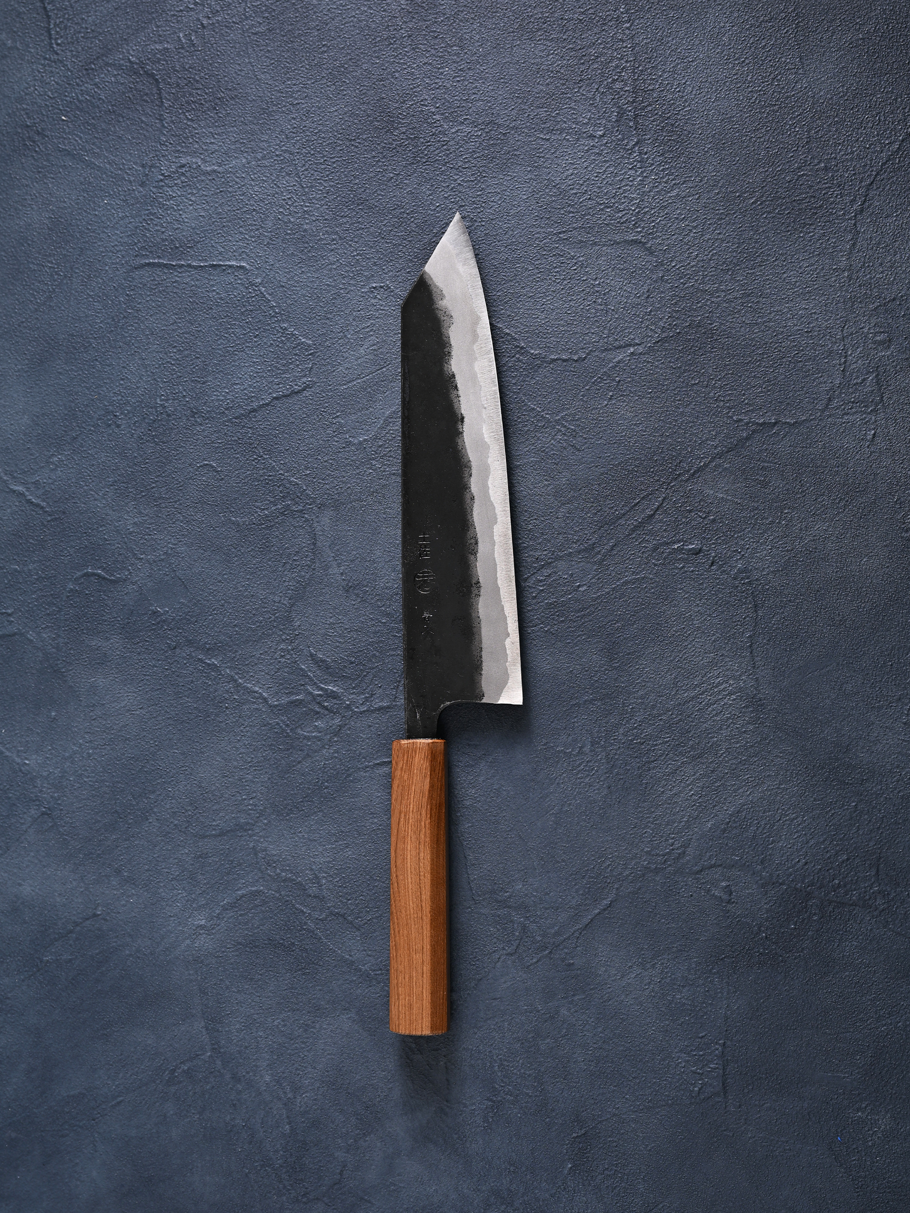 進藤恭平 Kyohei Shindo 切付　和牛刀210mm 包丁　青紙　黒打 Kyohei Shindo Kiritsuke Knife, 210mm, Blue Steel No. 2, Black