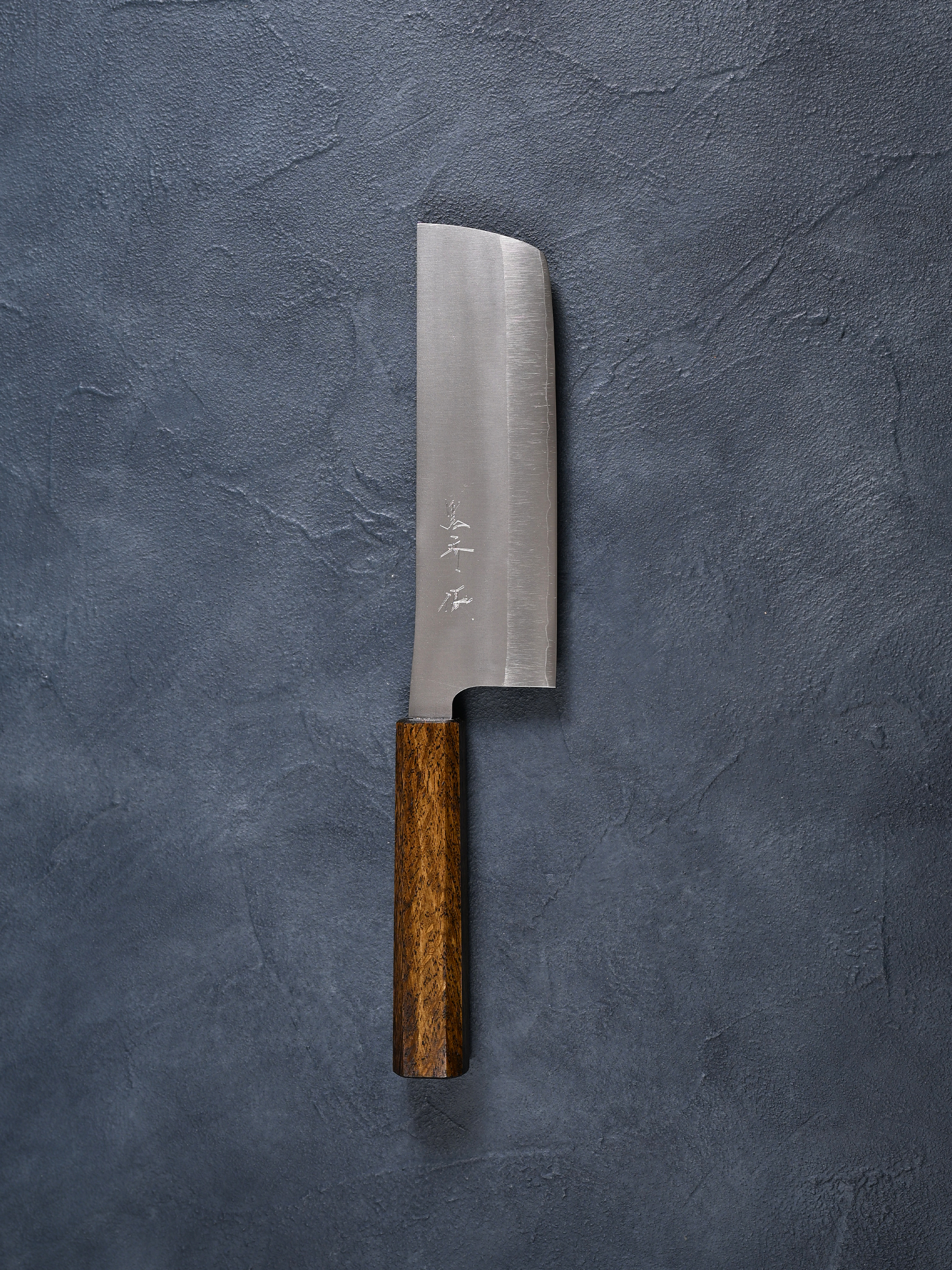 黒﨑優 Yu Kurosaki 月光 菜切包丁 VG XEOS鋼 樫八角柄 – ナイフギャラリー