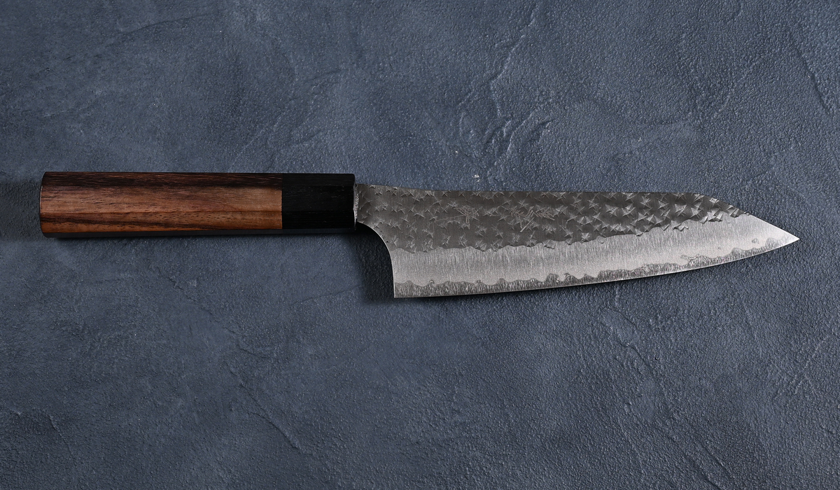 黒﨑優 Yu Kurosaki 黒閃 文化包丁 青紙スーパー鋼 紫檀八角柄