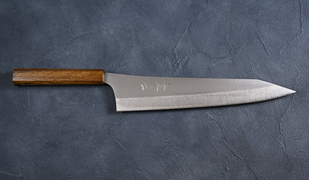黒﨑優 Yu Kurosaki 月光 牛刀包丁270mm VG XEOS鋼 樫八角柄 – ナイフ 黒﨑優 Yu Kurosaki 月光 牛刀包丁270mm VG XEOS鋼 樫八角柄 – ナイフ
