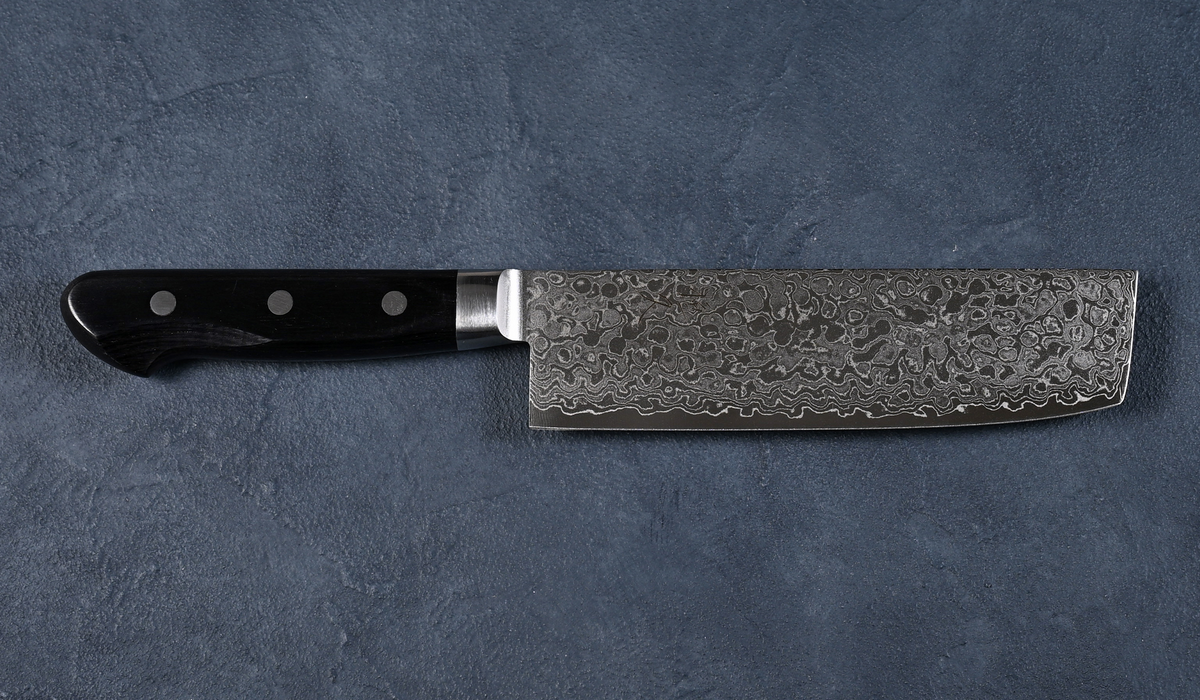 Tsunehisa Nakiri Knife AUS10 Steel 45 Layer Damascus Blade Black We tsunehisa-nakiri-knife-aus10-steel-45-layer-damascus-blade-black-we